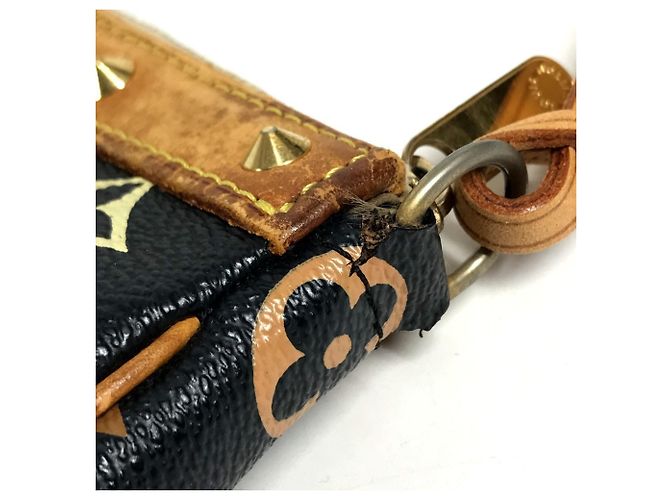 Louis Vuitton Monogram Multicolore Shoulder Bag Black - view 12