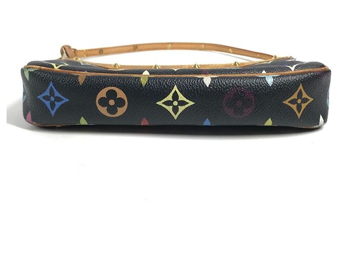 Louis Vuitton Monogram Multicolore Shoulder Bag Black - view 5