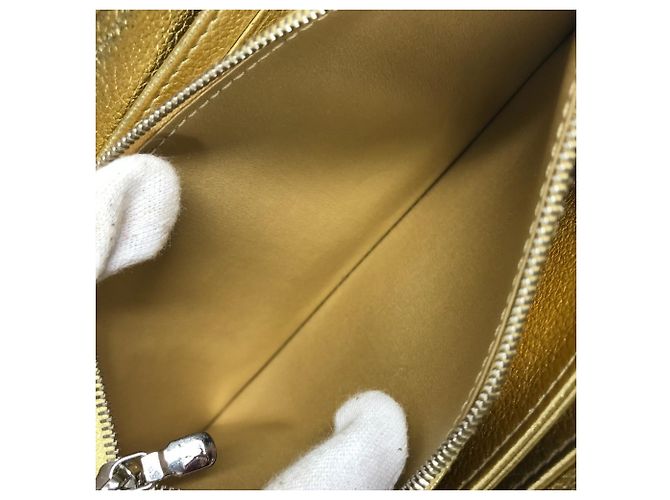 Louis Vuitton Japan Limited Edition Zippy Lockme Long Wallet D'oro - vista 14