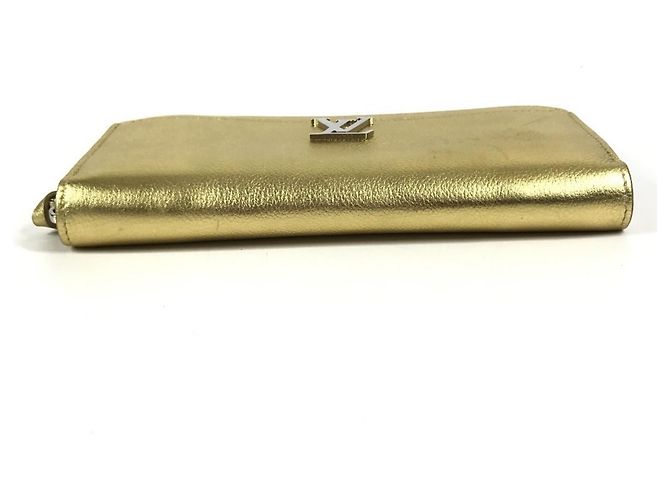 Louis Vuitton Japan Limited Edition Zippy Lockme Long Wallet D'oro - vista 5