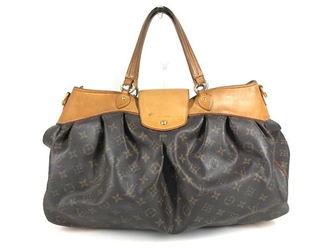 Borsa Tote Louis Vuitton Monogram Boetie GM Marrone - vista 2