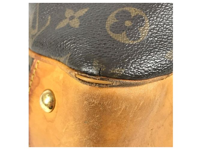 Borsa Tote Louis Vuitton Monogram Boetie GM Marrone - vista 7