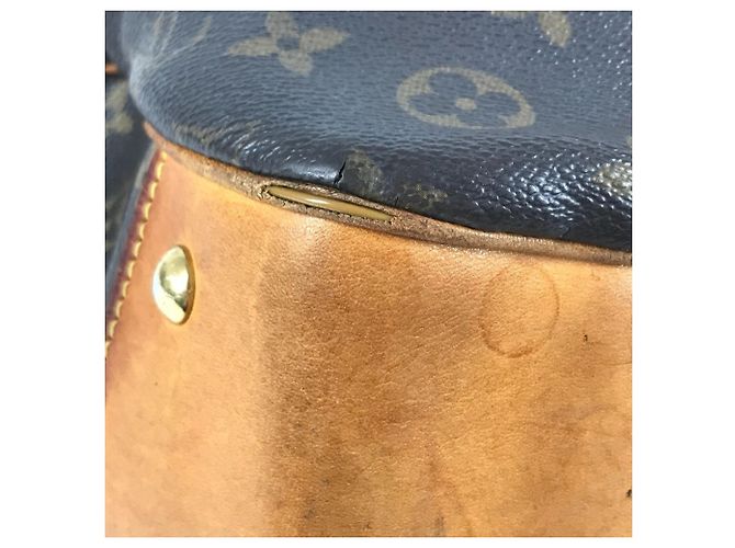 Borsa Tote Louis Vuitton Monogram Boetie GM Marrone - vista 9