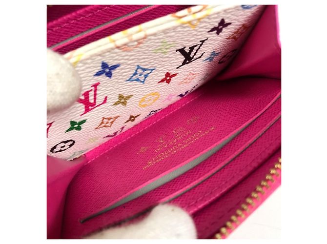Monedero Zippy de piel Epi Louis Vuitton Rosa - vista 15