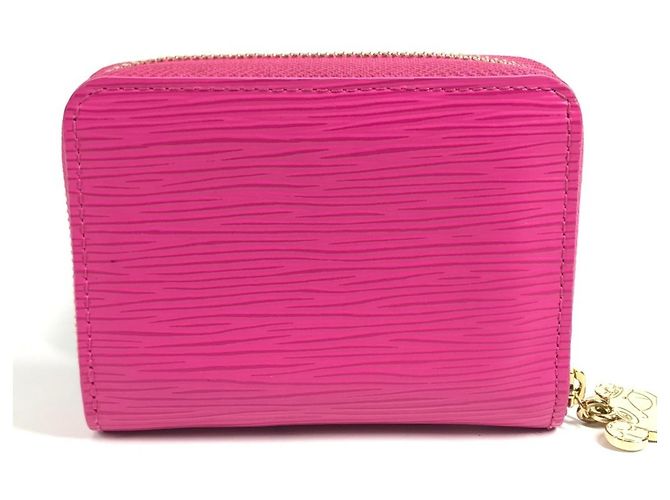 Monedero Zippy de piel Epi Louis Vuitton Rosa - vista 2