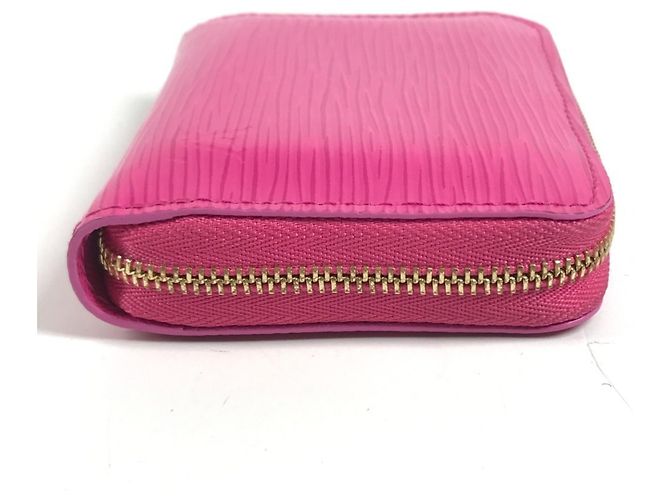 Monedero Zippy de piel Epi Louis Vuitton Rosa - vista 3