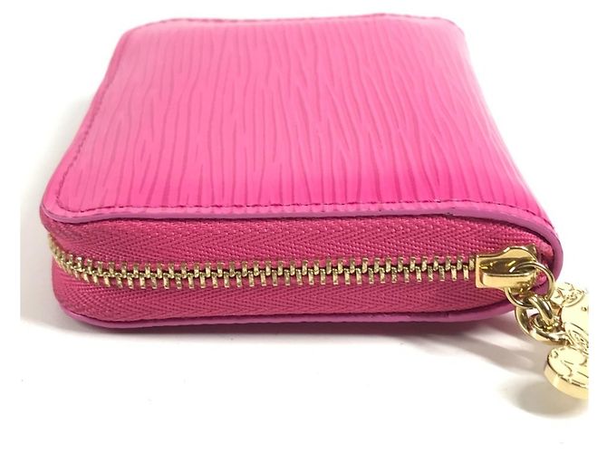 Monedero Zippy de piel Epi Louis Vuitton Rosa - vista 4