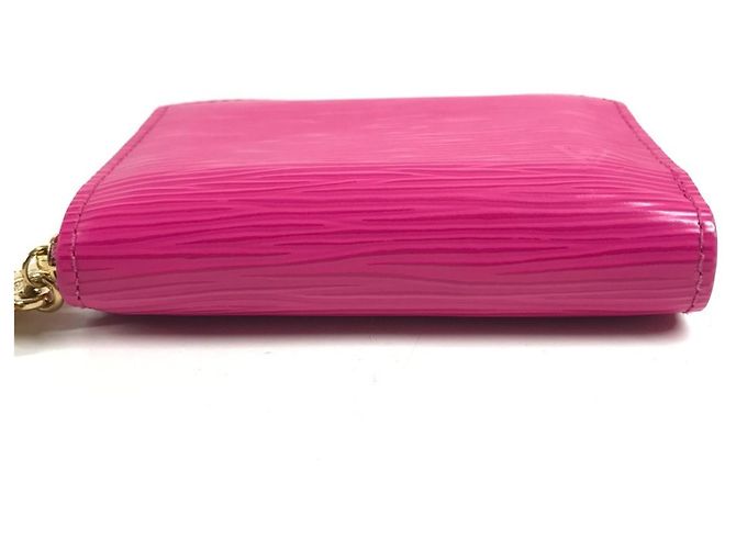 Monedero Zippy de piel Epi Louis Vuitton Rosa - vista 6