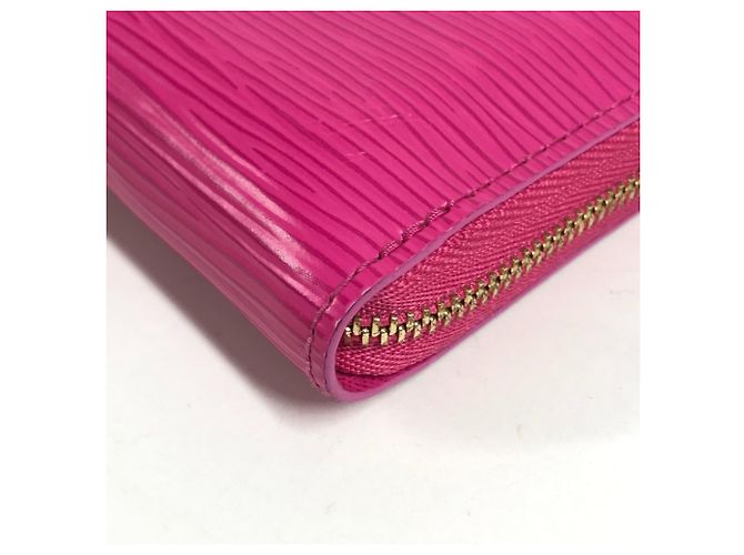 Monedero Zippy de piel Epi Louis Vuitton Rosa - vista 9