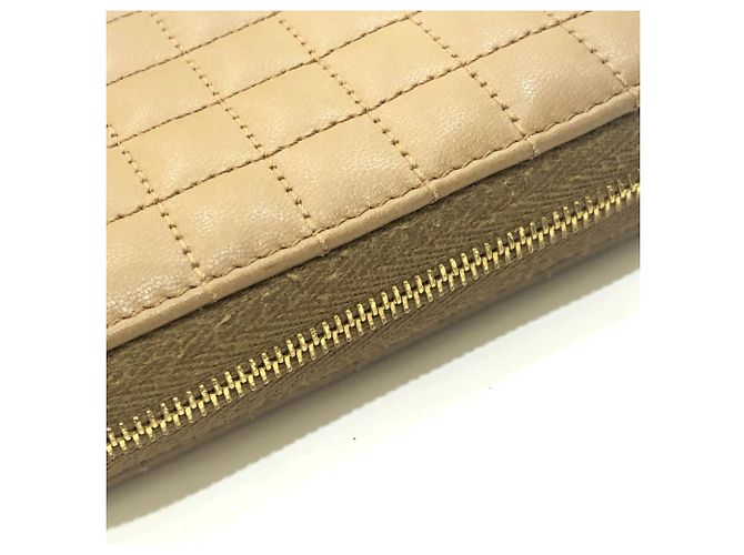 Céline Cartera compacta con cremallera Celine Quilted C-Charm Castaño - vista 11