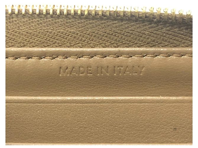 Céline Cartera compacta con cremallera Celine Quilted C-Charm Castaño - vista 17