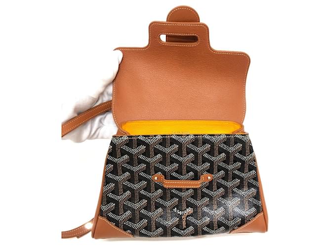 Goyard Saigon Mini Soft Bag Braun Schwarz - Ansicht 12