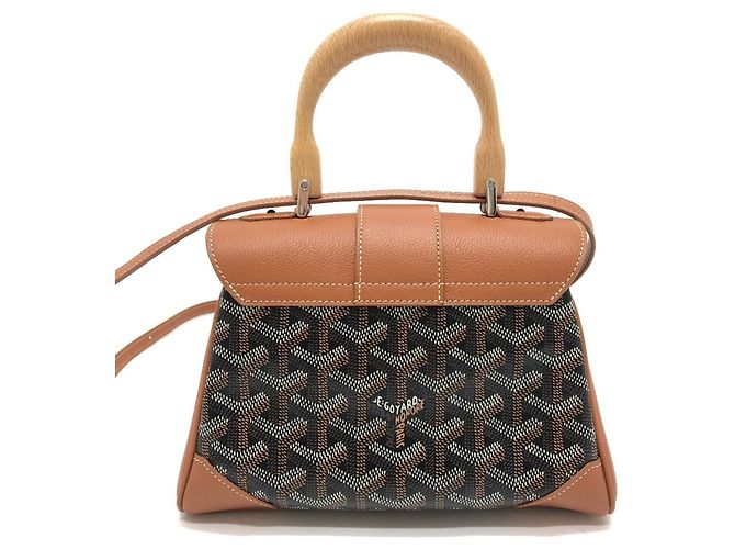 Goyard Saigon Mini Soft Bag Braun Schwarz - Ansicht 2