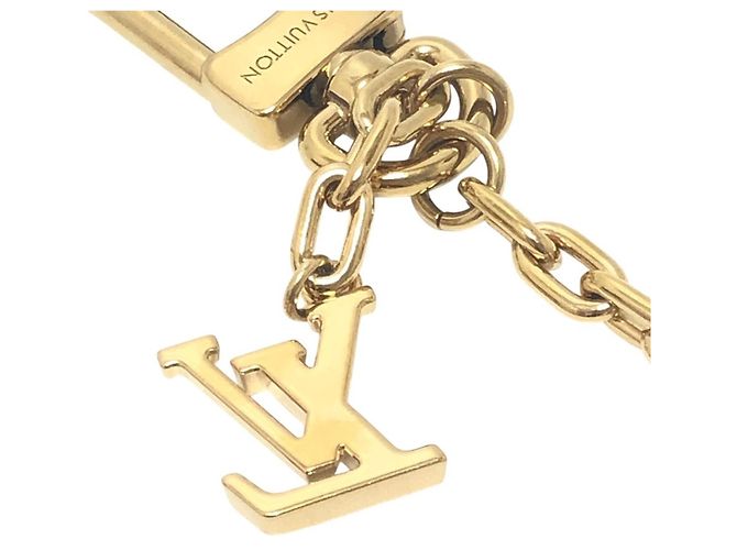 Portachiavi Louis Vuitton Monogram Gold D'oro - vista 11