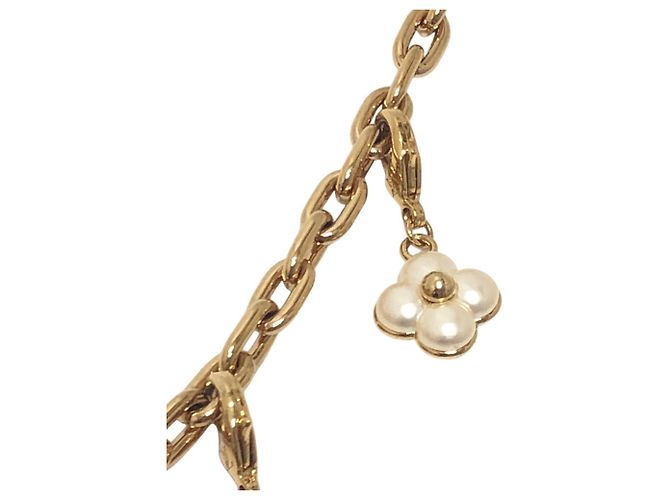 Portachiavi Louis Vuitton Monogram Gold D'oro - vista 6