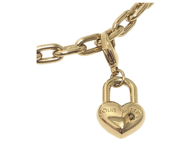 Portachiavi Louis Vuitton Monogram Gold D'oro - vista 8