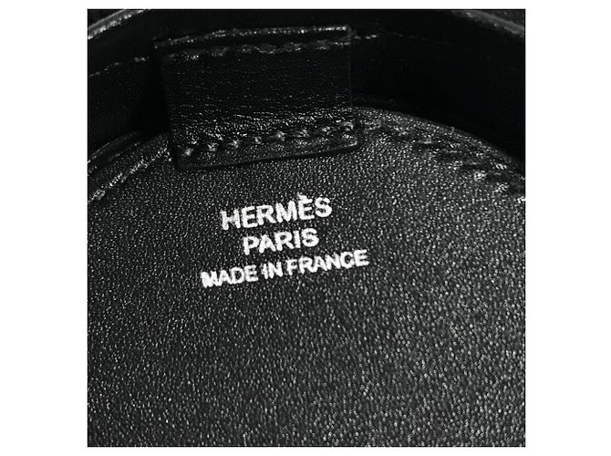 Hermès HERMES Villandry Micro Crossbody Chain Bag Schwarz - Ansicht 11