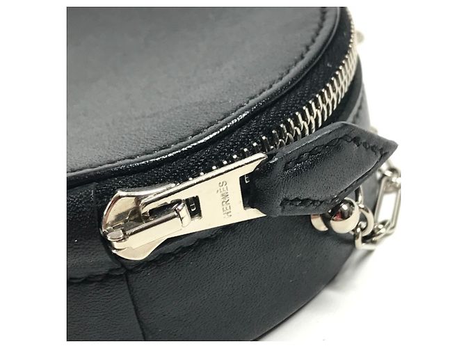 Hermès HERMES Villandry Micro Crossbody Chain Bag Schwarz - Ansicht 7