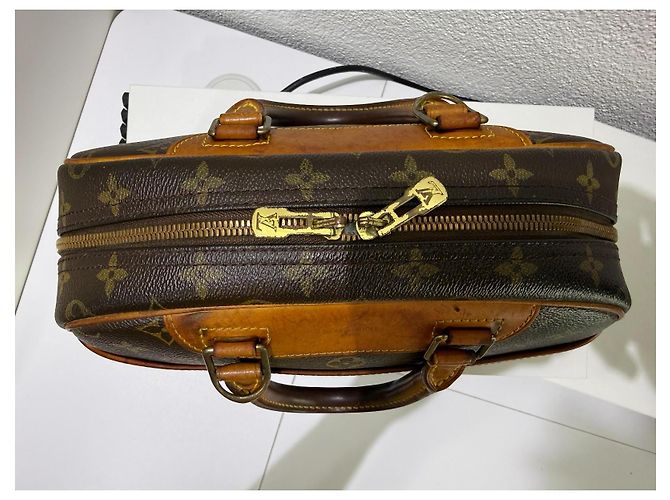 Louis Vuitton Monogram Canvas Keepall Bandouliere 45 Marrone Monogramma - vista 10