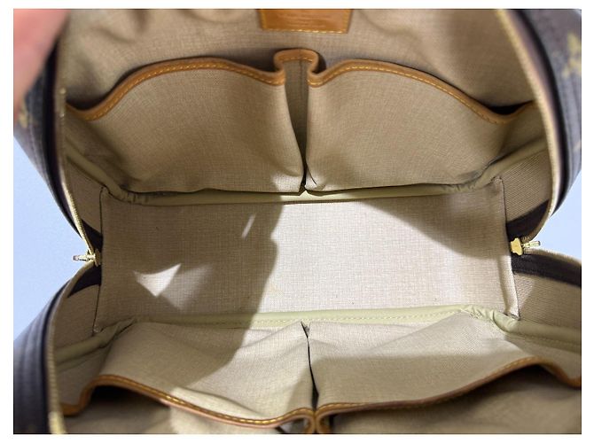 Louis Vuitton Monogram Canvas Keepall Bandouliere 45 Marrone Monogramma - vista 11