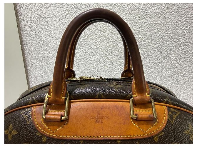Louis Vuitton Monogram Canvas Keepall Bandouliere 45 Marrone Monogramma - vista 3
