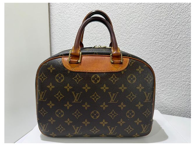 Louis Vuitton Monogram Canvas Keepall Bandouliere 45 Marrone Monogramma - vista 4