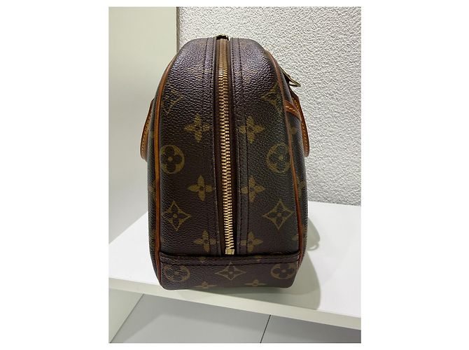 Louis Vuitton Monogram Canvas Keepall Bandouliere 45 Marrone Monogramma - vista 5