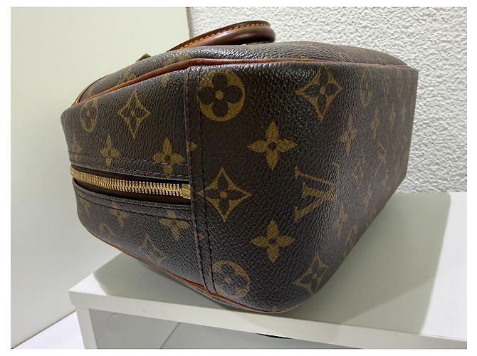 Louis Vuitton Monogram Canvas Keepall Bandouliere 45 Marrone Monogramma - vista 9