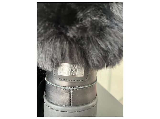 Autre Marque Botas de invierno de piel negra Australia Luxe Collective Negro - vista 10