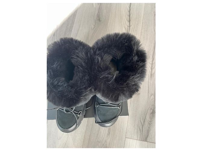 Autre Marque Botas de invierno de piel negra Australia Luxe Collective Negro - vista 3