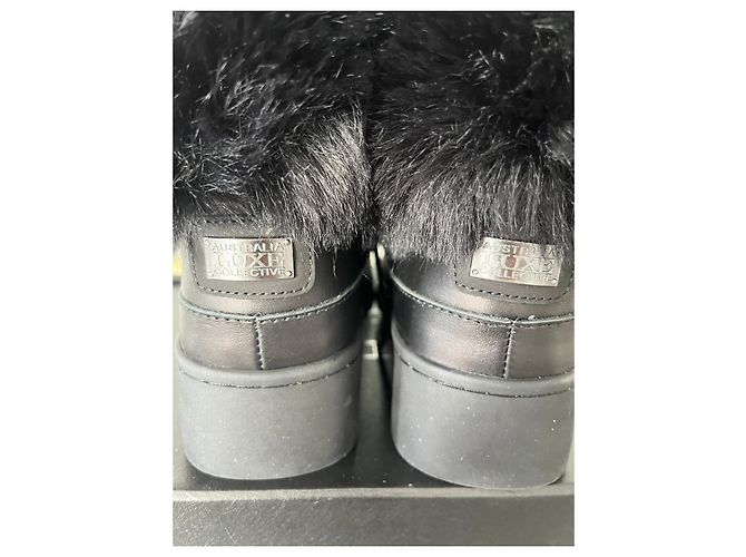 Autre Marque Botas de invierno de piel negra Australia Luxe Collective Negro - vista 4