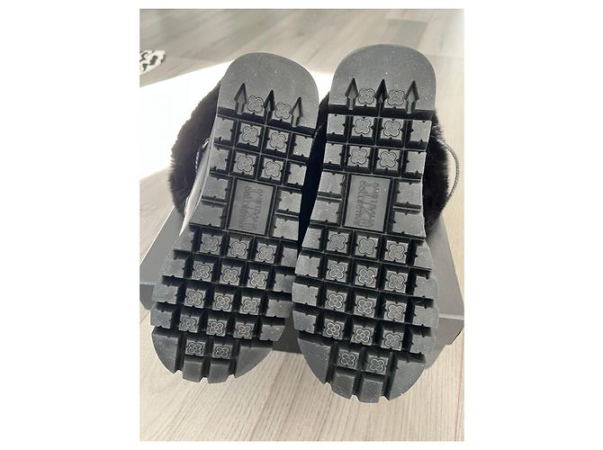 Autre Marque Botas de invierno de piel negra Australia Luxe Collective Negro - vista 5