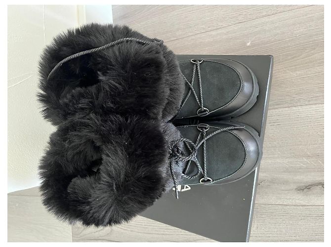 Autre Marque Botas de invierno de piel negra Australia Luxe Collective Negro - vista 7