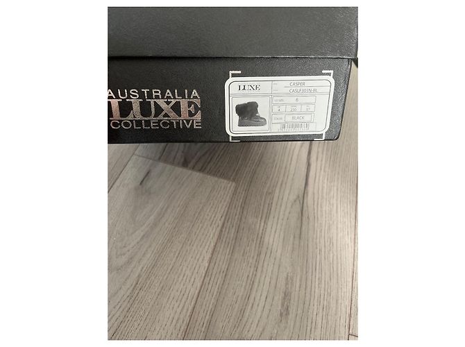 Autre Marque Botas de invierno de piel negra Australia Luxe Collective Negro - vista 8
