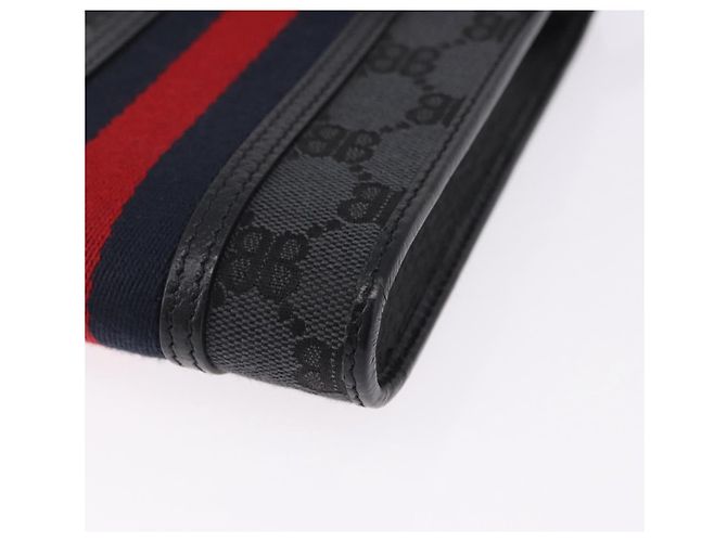 Collaborazione BALENCIAGA GUCCI The Hacker Project Canvas Black Auth ka5651V Nero Argento - vista 11