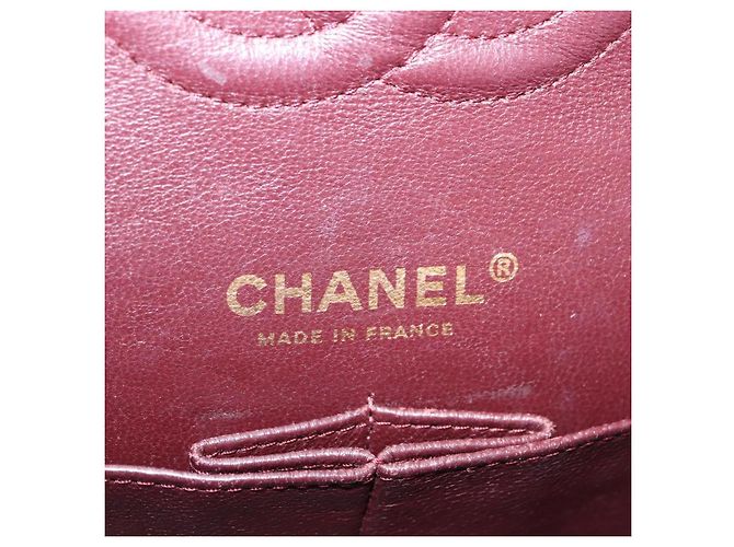 Borsa a tracolla CHANEL Chain Matelasse Pelle Caviar Nero Oro CC Auth ka5697SAM D'oro - vista 22