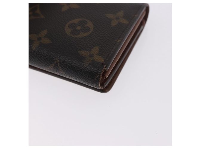 LOUIS VUITTON Monogram Porte Monnaie Billets Tresor Wallet M61730 Auth 194487A Monogramma - vista 11