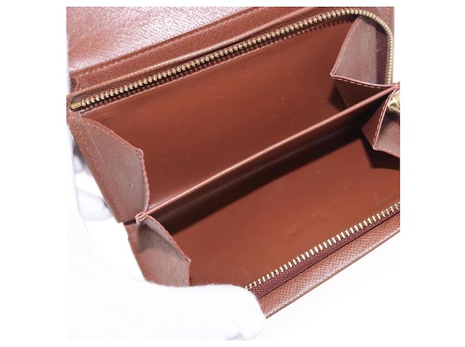 LOUIS VUITTON Monogram Porte Monnaie Billets Tresor Wallet M61730 Auth 194487A Monogramma - vista 20