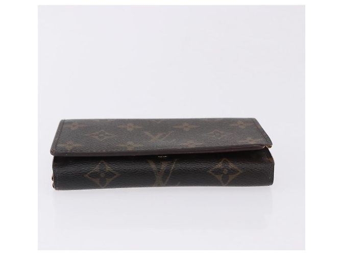 LOUIS VUITTON Monogram Porte Monnaie Billets Tresor Wallet M61730 Auth 194487A Monogramma - vista 7