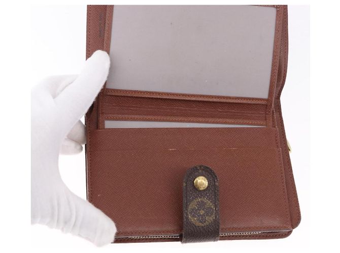LOUIS VUITTON Monogram Porto Papie Zip Wallet M61207 LV Auth 194469A Monogramma - vista 16