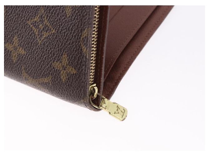 LOUIS VUITTON Monogram Porto Papie Zip Wallet M61207 LV Auth 194469A Monogramma - vista 18