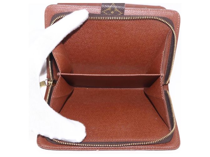 LOUIS VUITTON Monogram Porto Papie Zip Wallet M61207 LV Auth 194469A Monogramma - vista 19