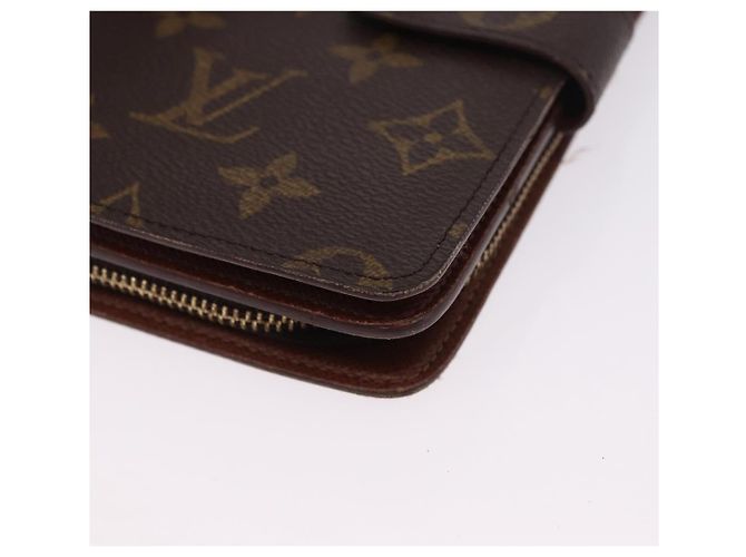 LOUIS VUITTON Monogram Porto Papie Zip Wallet M61207 LV Auth 194469A Monogramma - vista 9