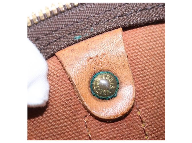 LOUIS VUITTON Monogram Keepall 45 Boston Bag M41428 LV Auth 196094A Monogramma - vista 21