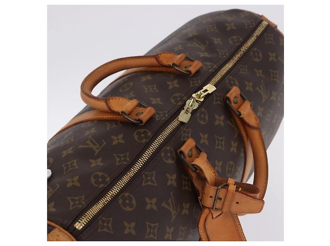 LOUIS VUITTON Monogram Keepall 45 Boston Bag M41428 LV Auth 196094A Monogramma - vista 6
