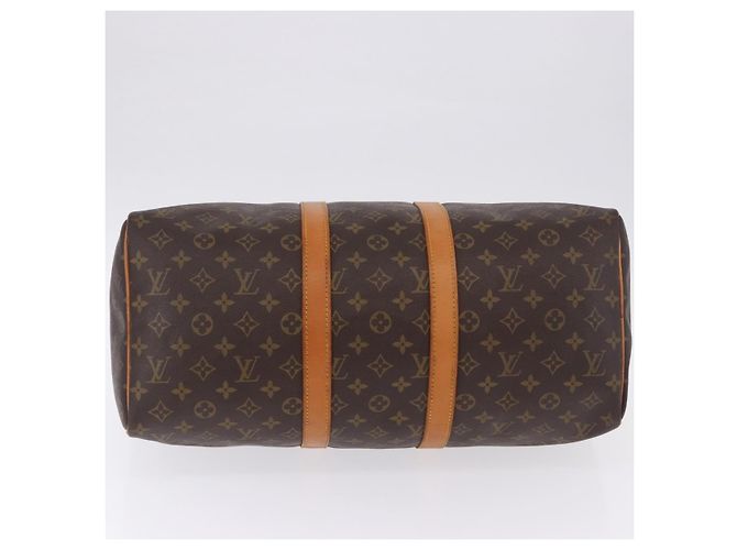 LOUIS VUITTON Monogram Keepall 45 Boston Bag M41428 LV Auth 196094A Monogramma - vista 9