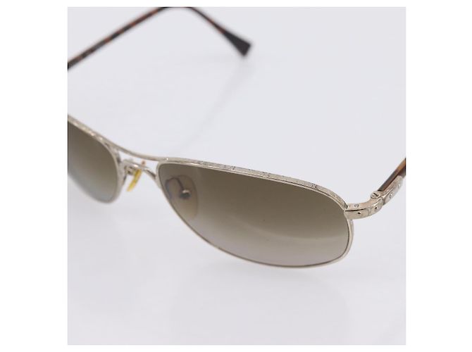 Occhiali da sole LOUIS VUITTON Conspiration GM Plastica Marrone Z0037U Auth bs36481 Argento - vista 7