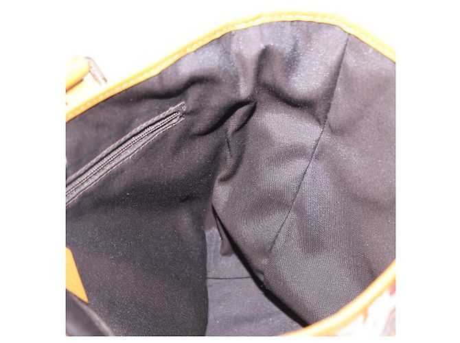 Borsa GUCCI Canvas Outlet Multicolor Gold 257250 Auth ka5603A Multicolore D'oro - vista 17