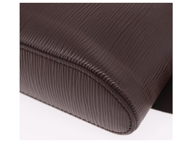 LOUIS VUITTON Epi Geronimos Body Bag SPO Brown LV Auth 195176V Marrone - vista 11