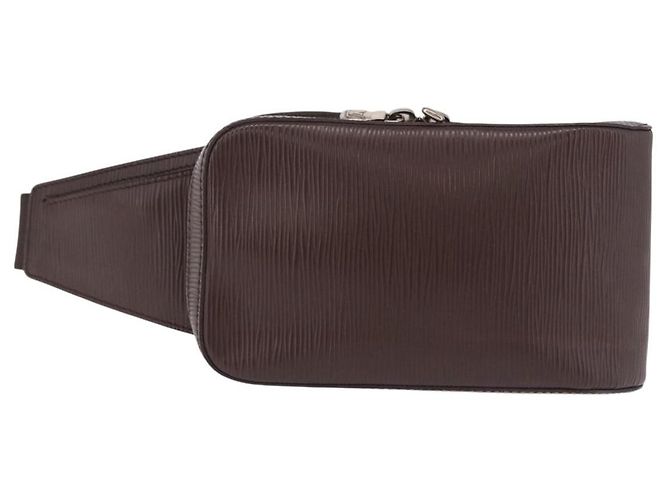 LOUIS VUITTON Epi Geronimos Body Bag SPO Brown LV Auth 195176V Marrone - vista 2